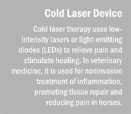 Cold Laser Device Cold laser therapy uses low intensity lasers or light emitting diodes (LEDs) to relieve pain and st...